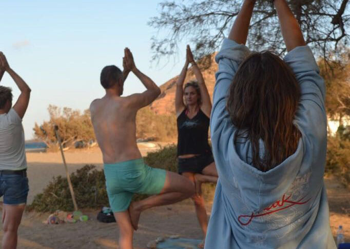 Yoga on the Beach